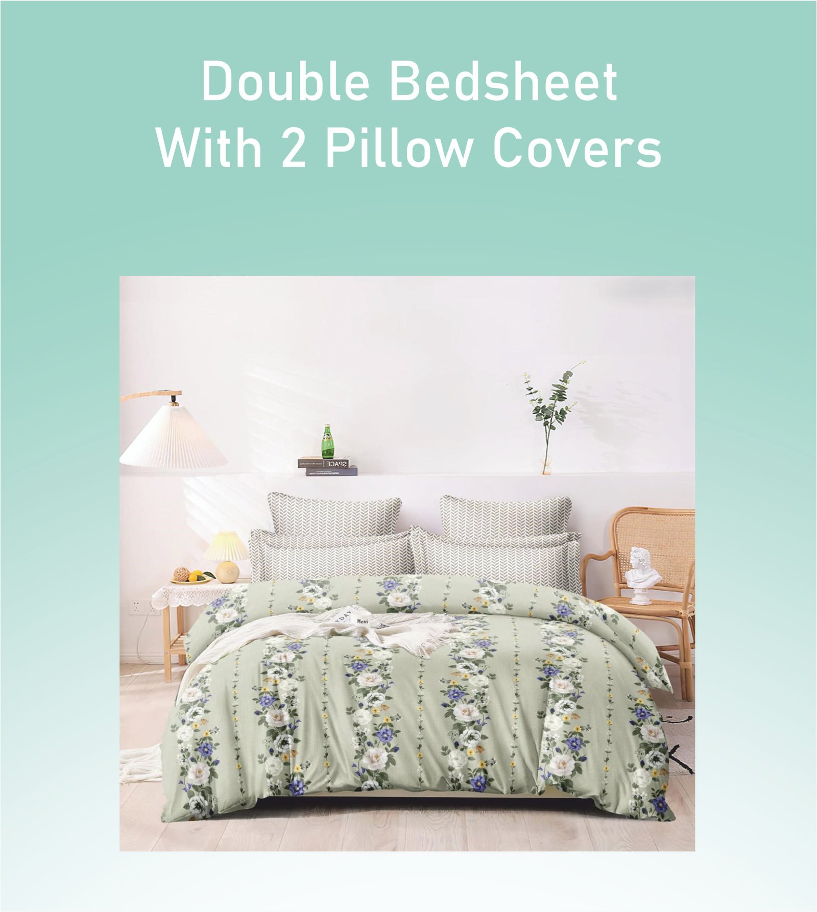 Gloria Double Bedsheet Set