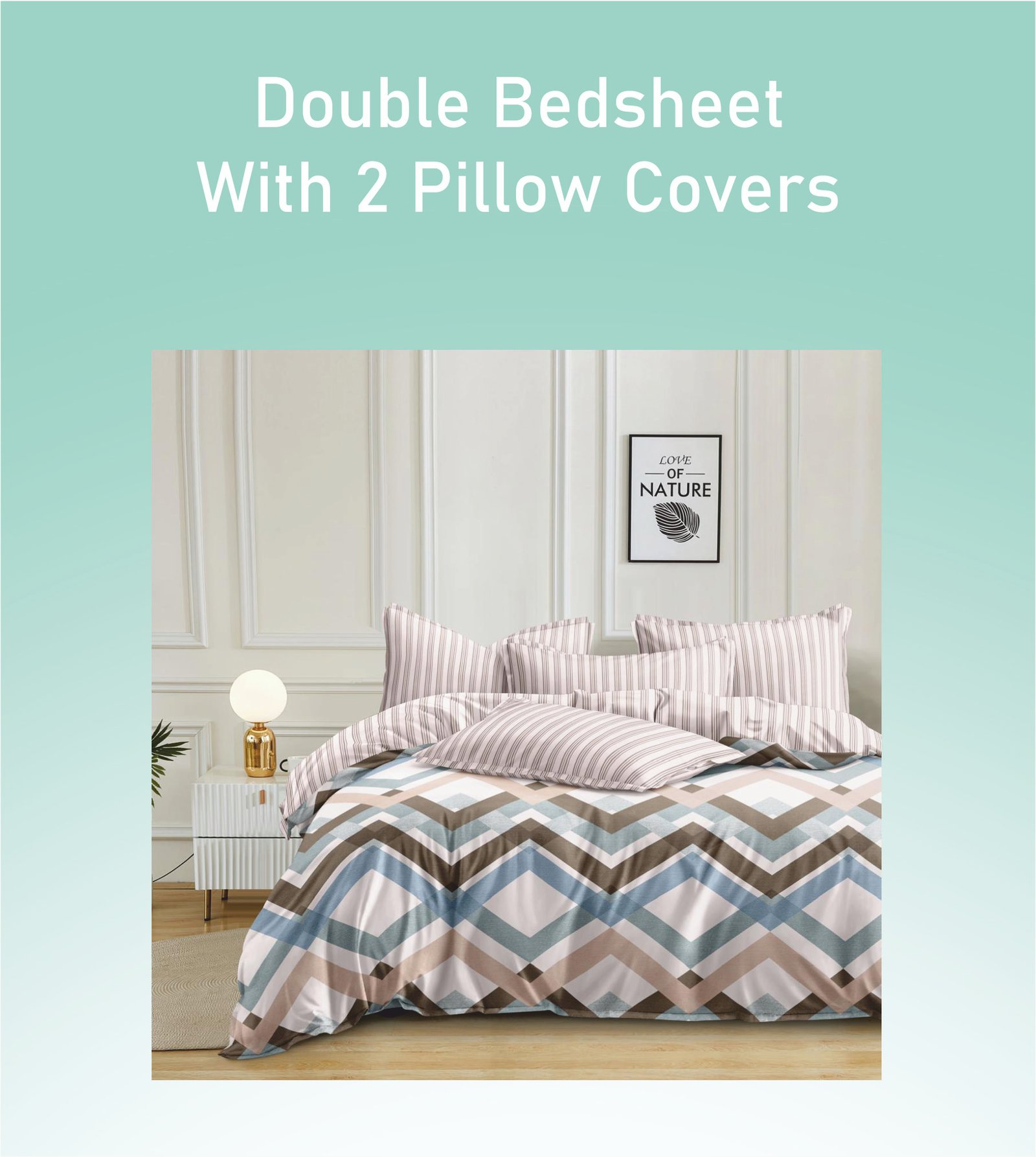 Gloria Double Bedsheet Set