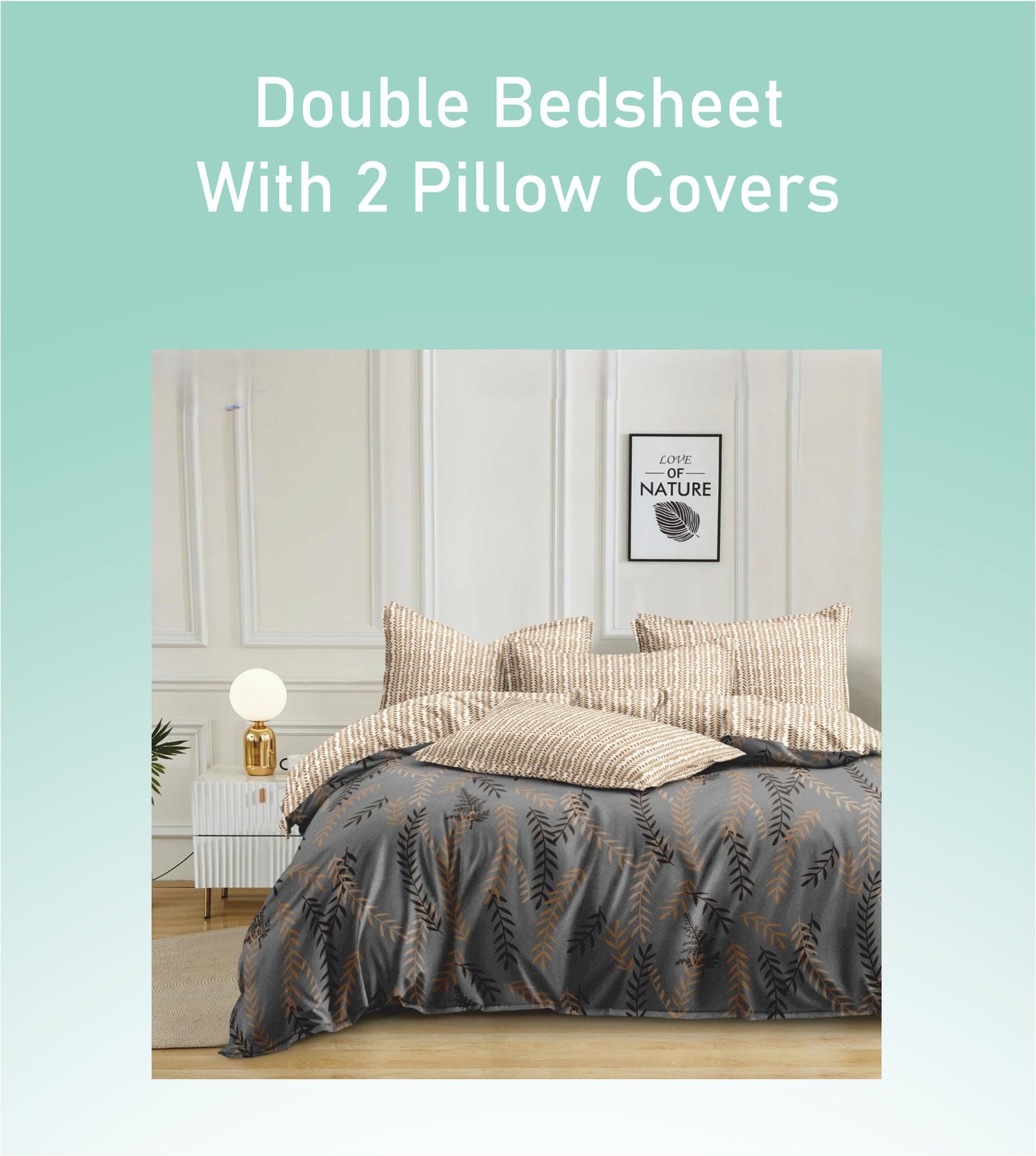 Gloria Double Bedsheet Set
