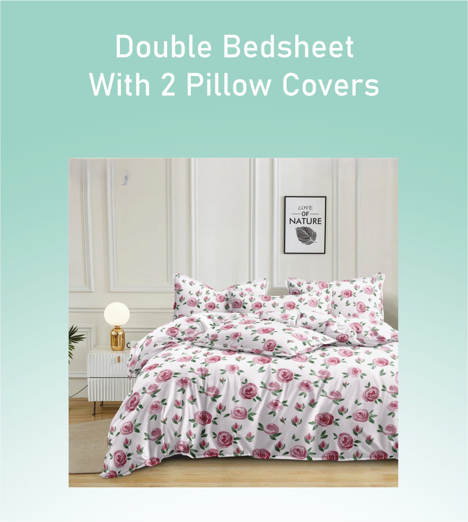 Gloria Double Bedsheet Set