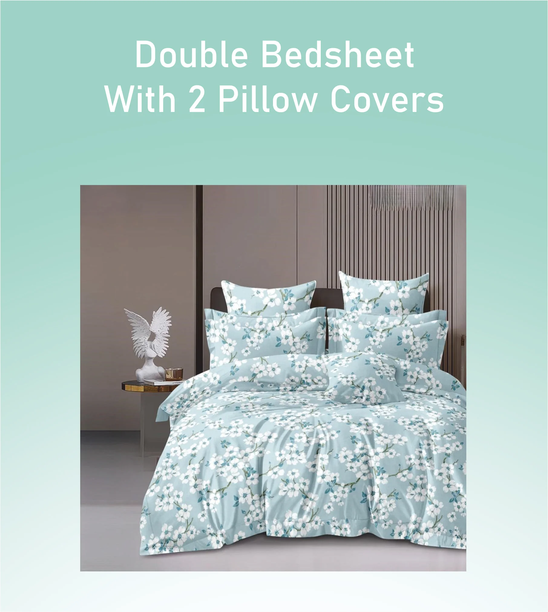 Gloria Double Bedsheet Set