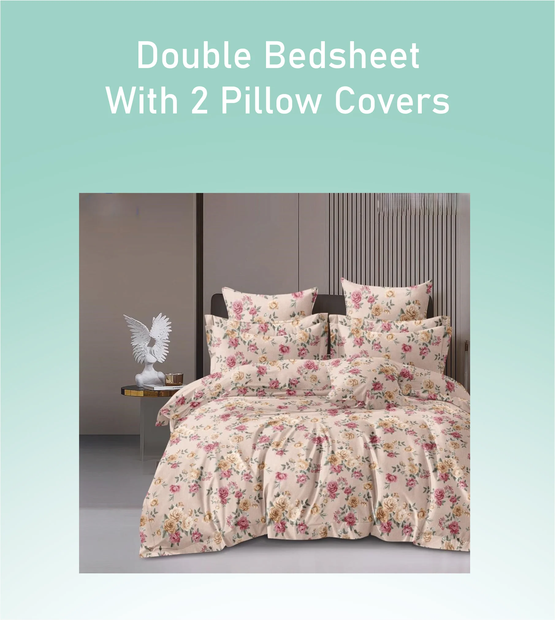 Gloria Double Bedsheet Set