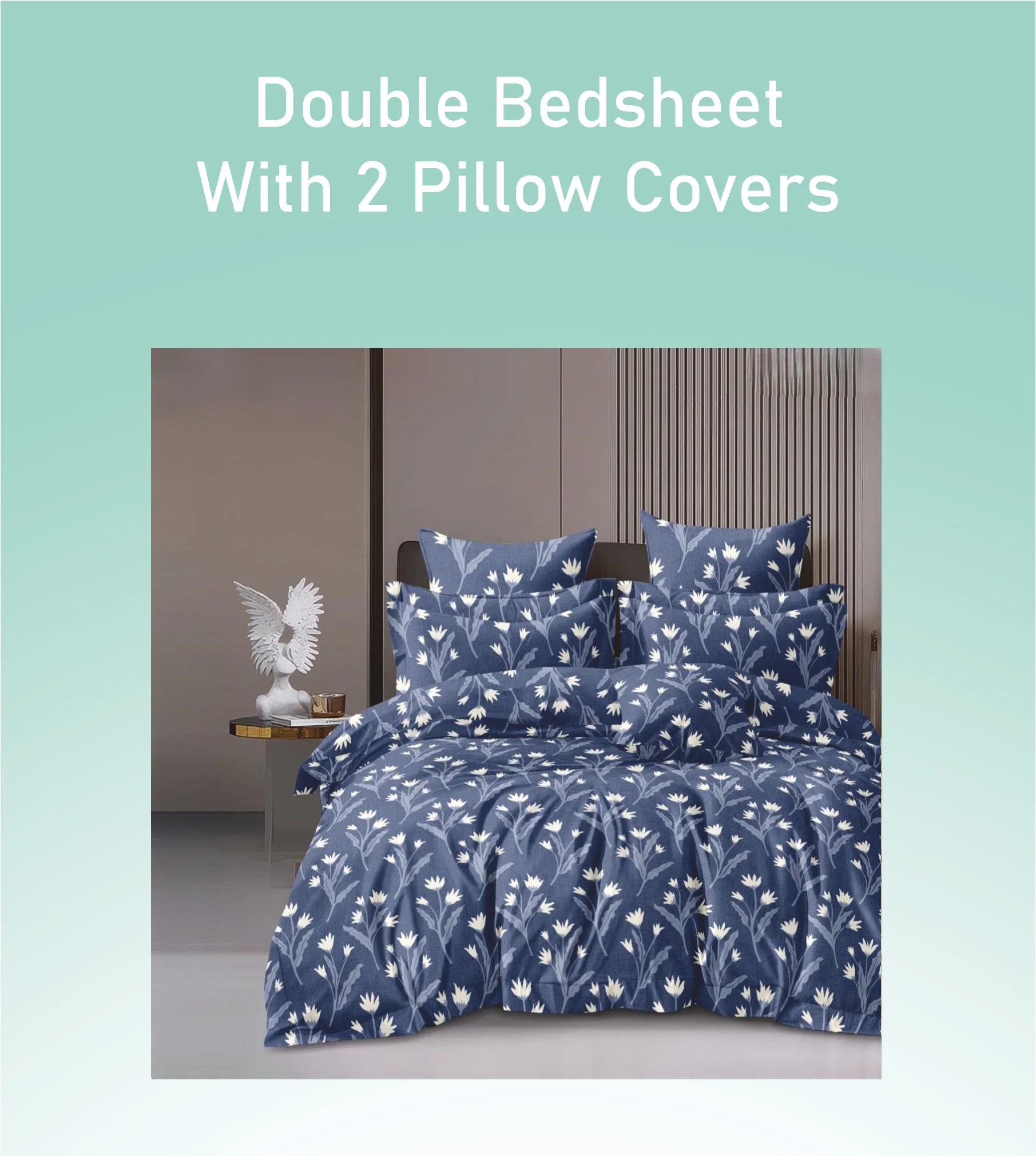 Gloria Double Bedsheet Set