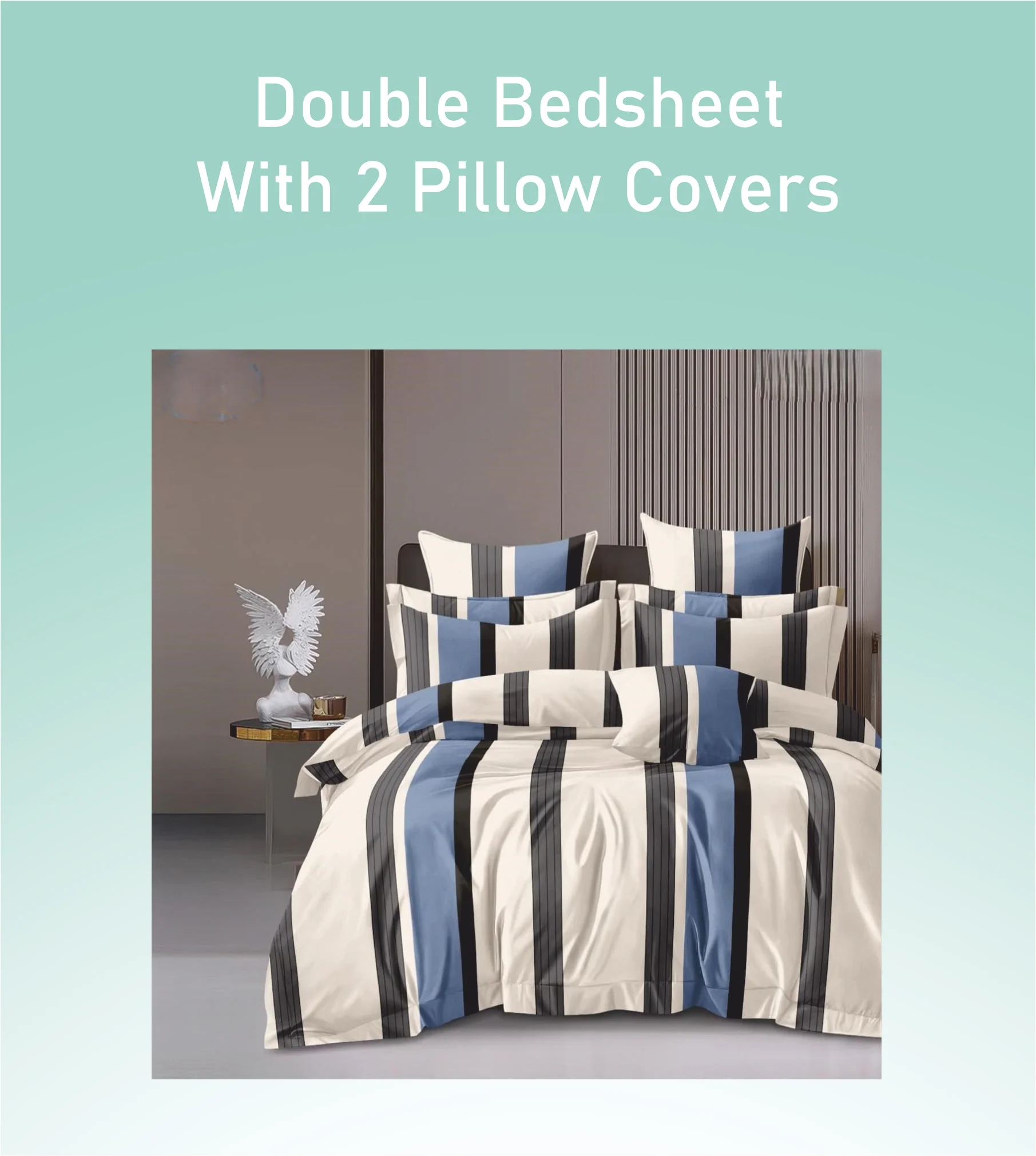 Gloria Double Bedsheet Set